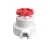 Switch/deflector set with button and base for Creative-Tubes white porcelain