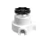 Switch/deflector set with button and base for Creative-Tubes white porcelain