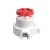 Switch/deflector set with button and base for Creative-Tubes white porcelain