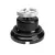 Switch/diverter set with black porcelain knob and base