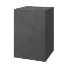 Checkered cement lampshade for hanging, with cable clamp and E27 lamp socket
