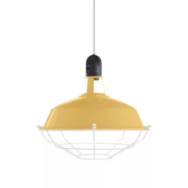 Lampshade Harbour with metal basket