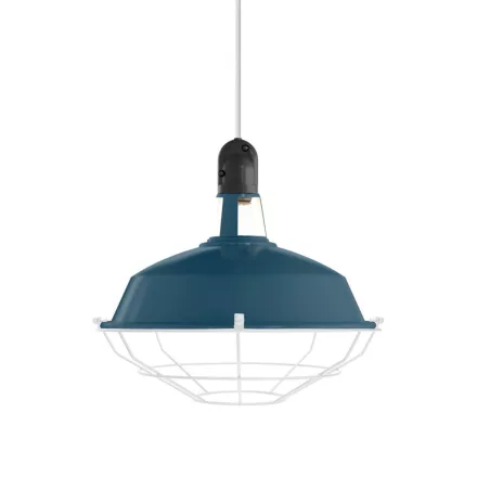 Lampshade Harbour with metal basket