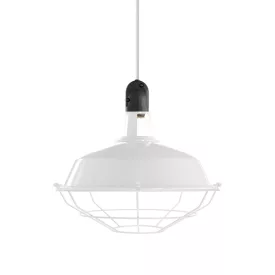 Lampshade Harbour with metal basket