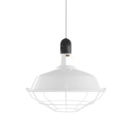 Lampshade Harbour with metal basket