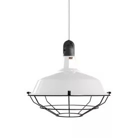 Lampshade Harbour with metal basket