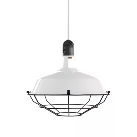 Lampshade Harbour with metal basket