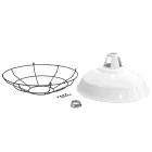 Lampshade Harbour with metal basket
