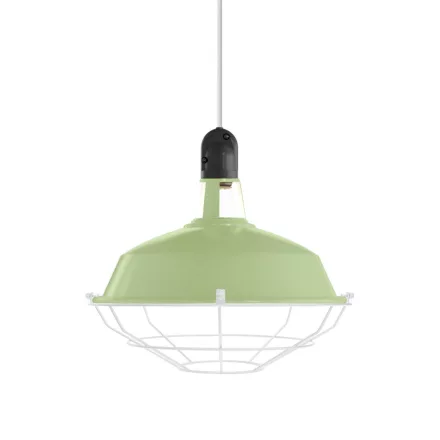 Lampshade Harbour with metal basket