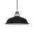 Marine lampshade made of enamelled metal, with E27 socket, 38 cm diameter
