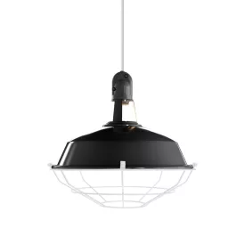 Lampshade Harbour with metal basket
