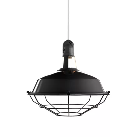 Lampshade Harbour with metal basket