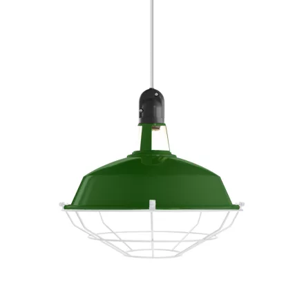 Lampshade Harbour with metal basket