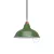 Bistrot lampshade in polished metal, with E27 socket, 30 cm diameter