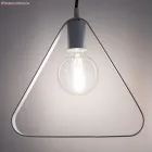 Metal Duedì Apex lampshade with metal lamp holder cover and E27 lamp holder
