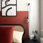 Rolé, wooden wall-mounted cable tie for pendant lamp