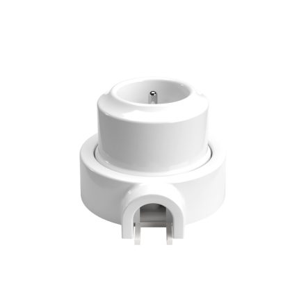 French-style wall mounting kit and porcelain base for Creative-Tubes