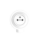 French-style wall mounting kit and porcelain base for Creative-Tubes