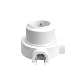   French-style wall mounting kit and porcelain base for Creative-Tubes
