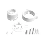 French-style wall mounting kit and porcelain base for Creative-Tubes