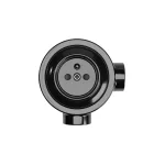 French-style wall mounting kit and porcelain base for Creative-Tubes
