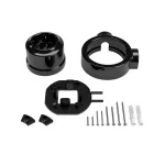 French-style wall mounting kit and porcelain base for Creative-Tubes