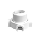 French-style wall mounting kit and porcelain base for Creative-Tubes