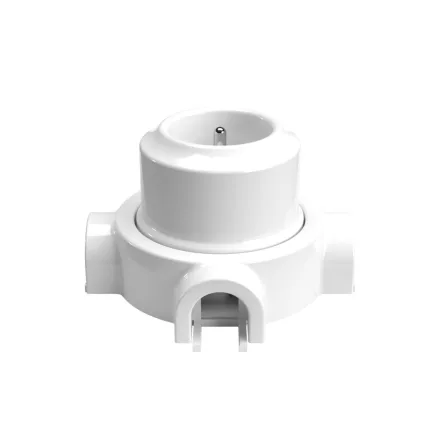 French-style wall mounting kit and porcelain base for Creative-Tubes