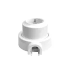 Schuko wall socket set and porcelain base for Creative-Tubes products