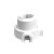 Schuko wall socket set and porcelain base for Creative-Tubes products