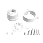 Schuko wall socket set and porcelain base for Creative-Tubes products