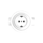 Schuko wall socket set and porcelain base for Creative-Tubes products