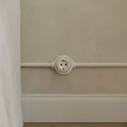 Schuko wall socket set and porcelain base for Creative-Tubes products