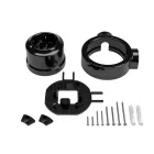 Schuko wall socket set and porcelain base for Creative-Tubes products