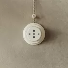 Italian two-pole socket set 10/16A wall-mounted with porcelain base