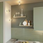 Metal E27 wall or ceiling lamp socket