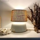 Wooden legs Table lamp holder set