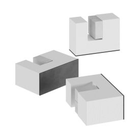 Wooden legs Table lamp holder set