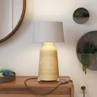 Wooden legs Table lamp holder set