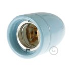 Porcelain E27 lamp socket set