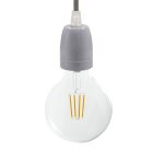 Porcelain E27 lamp socket set