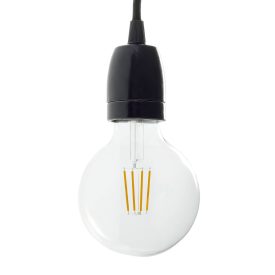 Porcelain E27 lamp socket set