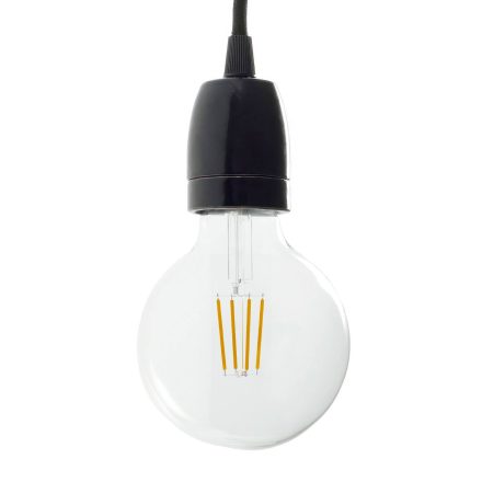 Porcelain E27 lamp socket set