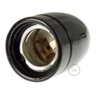 Porcelain E27 lamp socket set