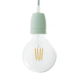 Porcelain E27 lamp socket set