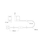 Spostaluce esse14 lamp with S14d socket