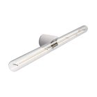 Esse14 wall or ceiling lamp for linear LED bulb S14d - Waterproof IP44 - IO