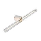 Esse14 wall or ceiling lamp for linear LED bulb S14d - Waterproof IP44 - IO