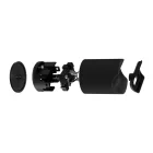 Esse14 wall or ceiling lamp for linear LED bulb S14d - Waterproof IP44 - IO