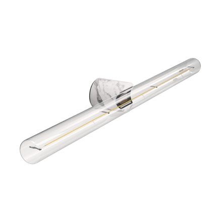 Esse14 wall or ceiling lamp for linear LED bulb S14d - Waterproof IP44 - IO